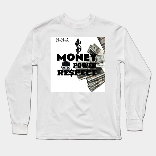 MORE LIFE MORE POWER Long Sleeve T-Shirt by Hustlehouseapparel